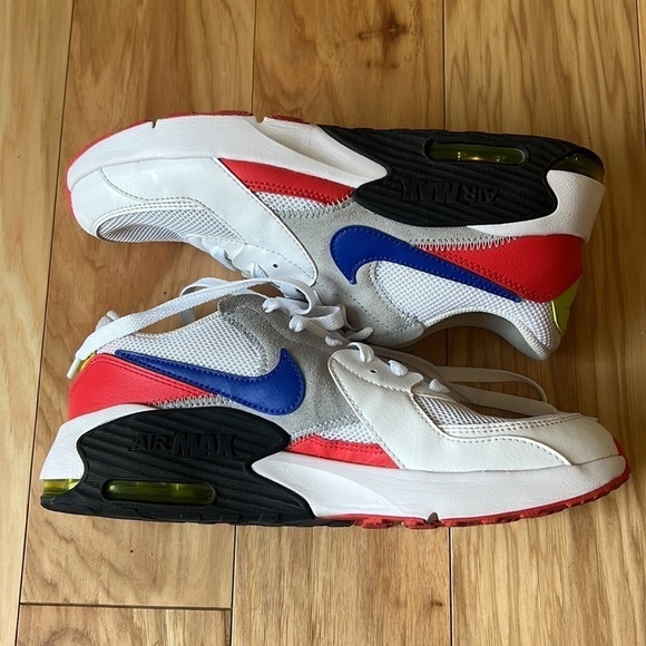 Nike Air Max Excee White Multi-colored 6.5Y/6.5 Men/8 Women - Picture 9 of 11